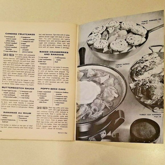 1958 Vintage Woman's Day Cookbook of Favorite Recipes - Picture 2 of 7